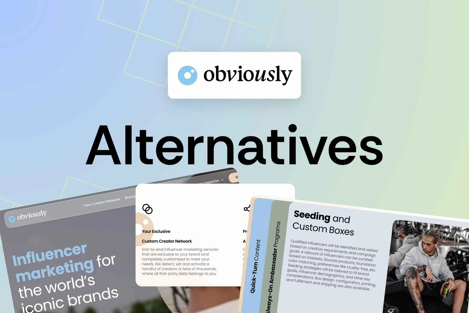 Obviously Alternatives
