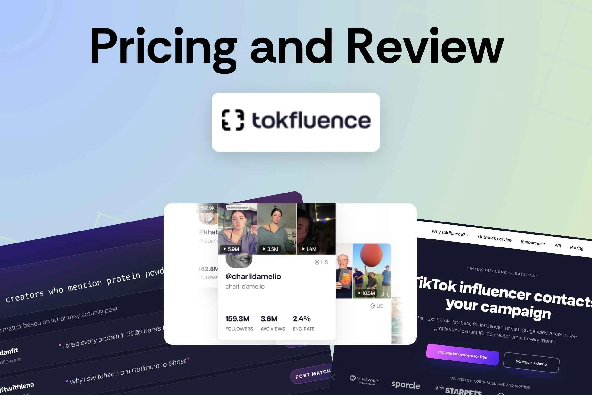 Tokfluence Pricing and Review