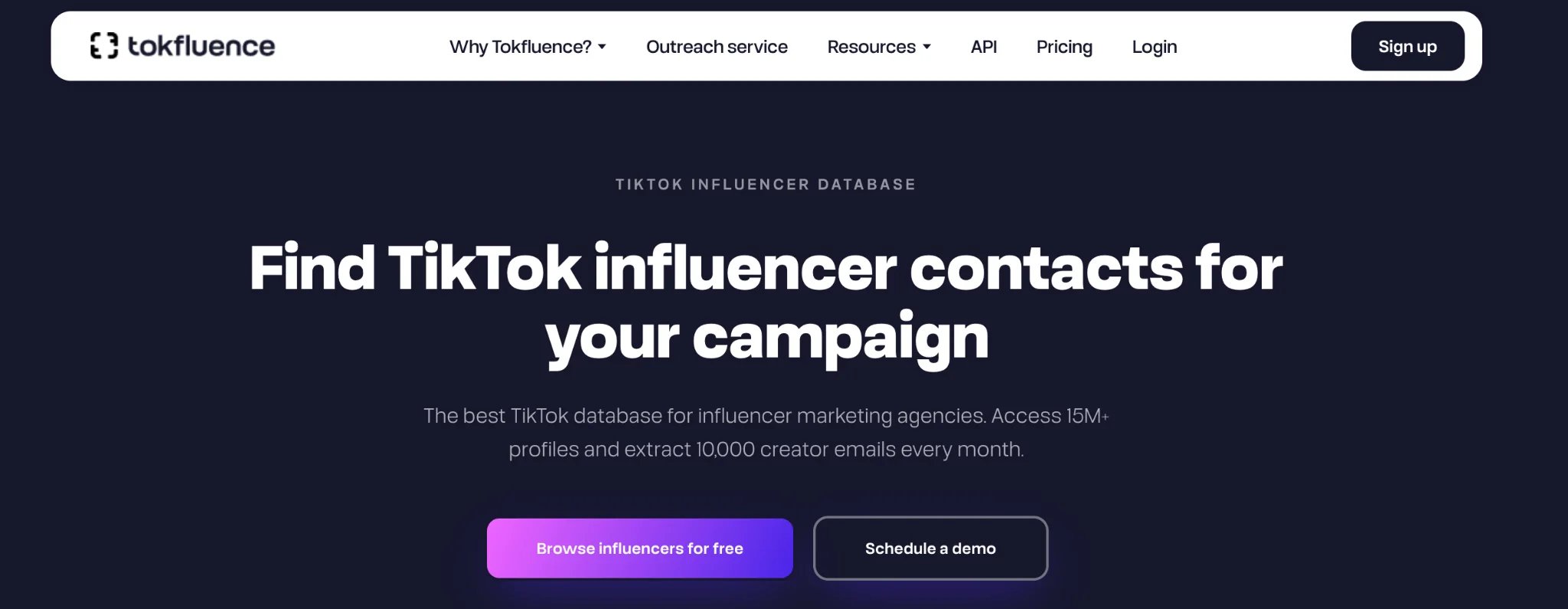 Tokfluence Overview