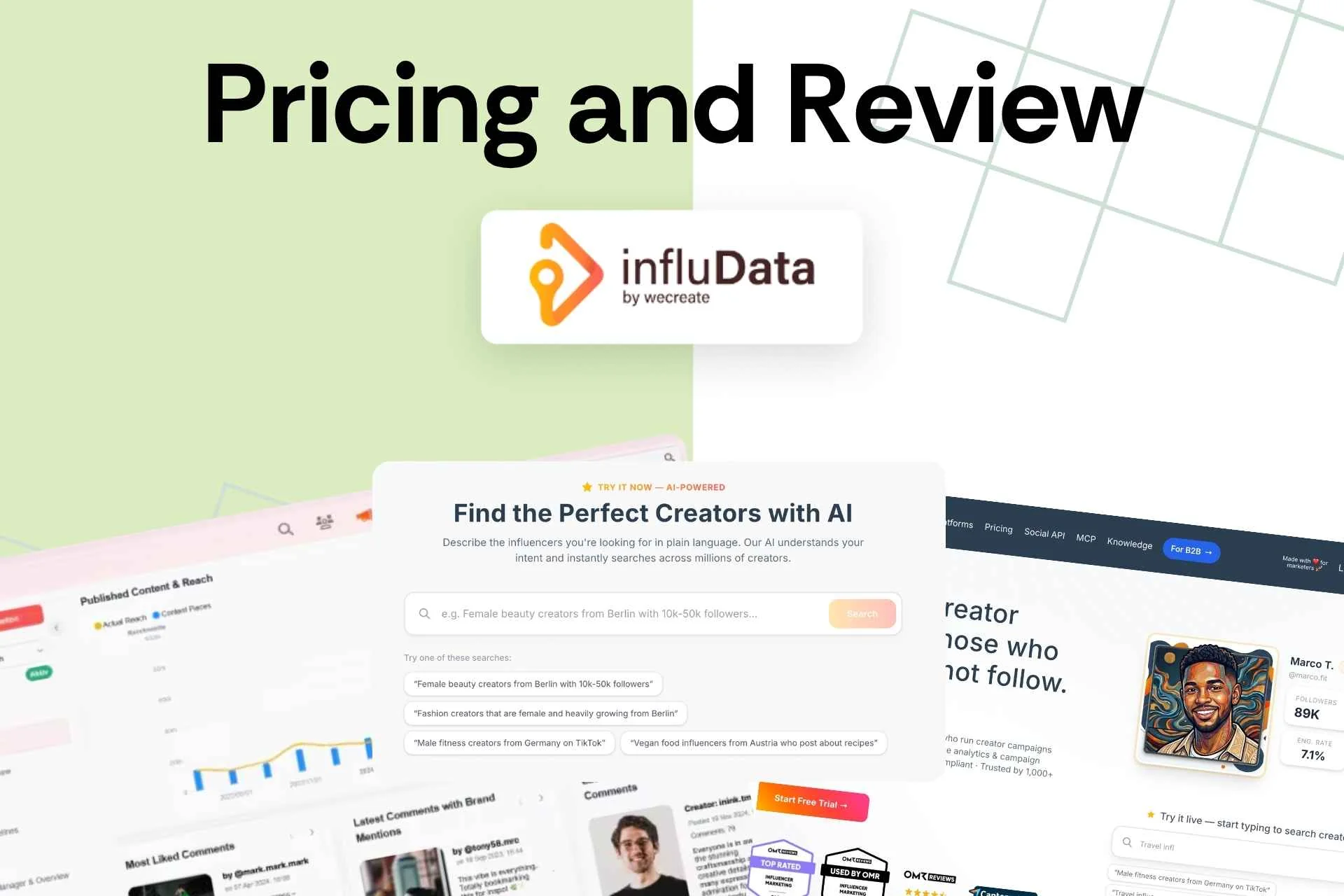 influData Pricing and Review