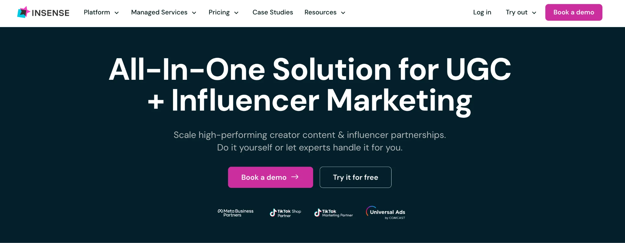 Insense Influencer Marketing Platform Overview