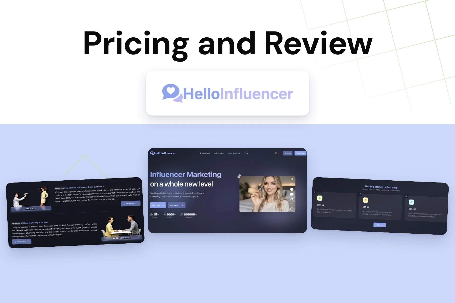 HelloInfluencer Pricing and Review