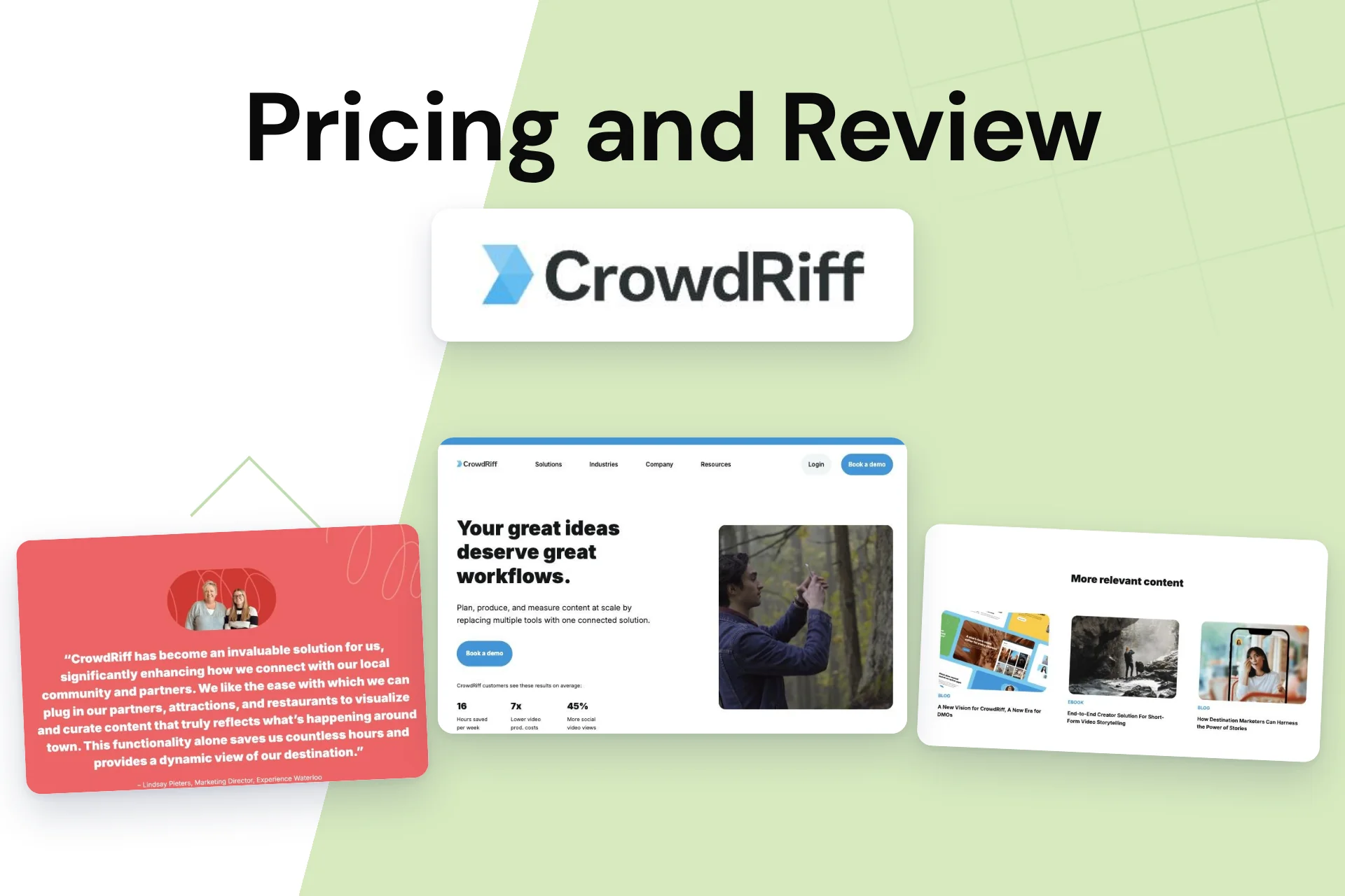 CrowdRiff Pricing and Review