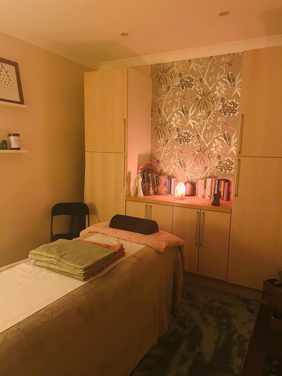 Professional reflexology foot treatment