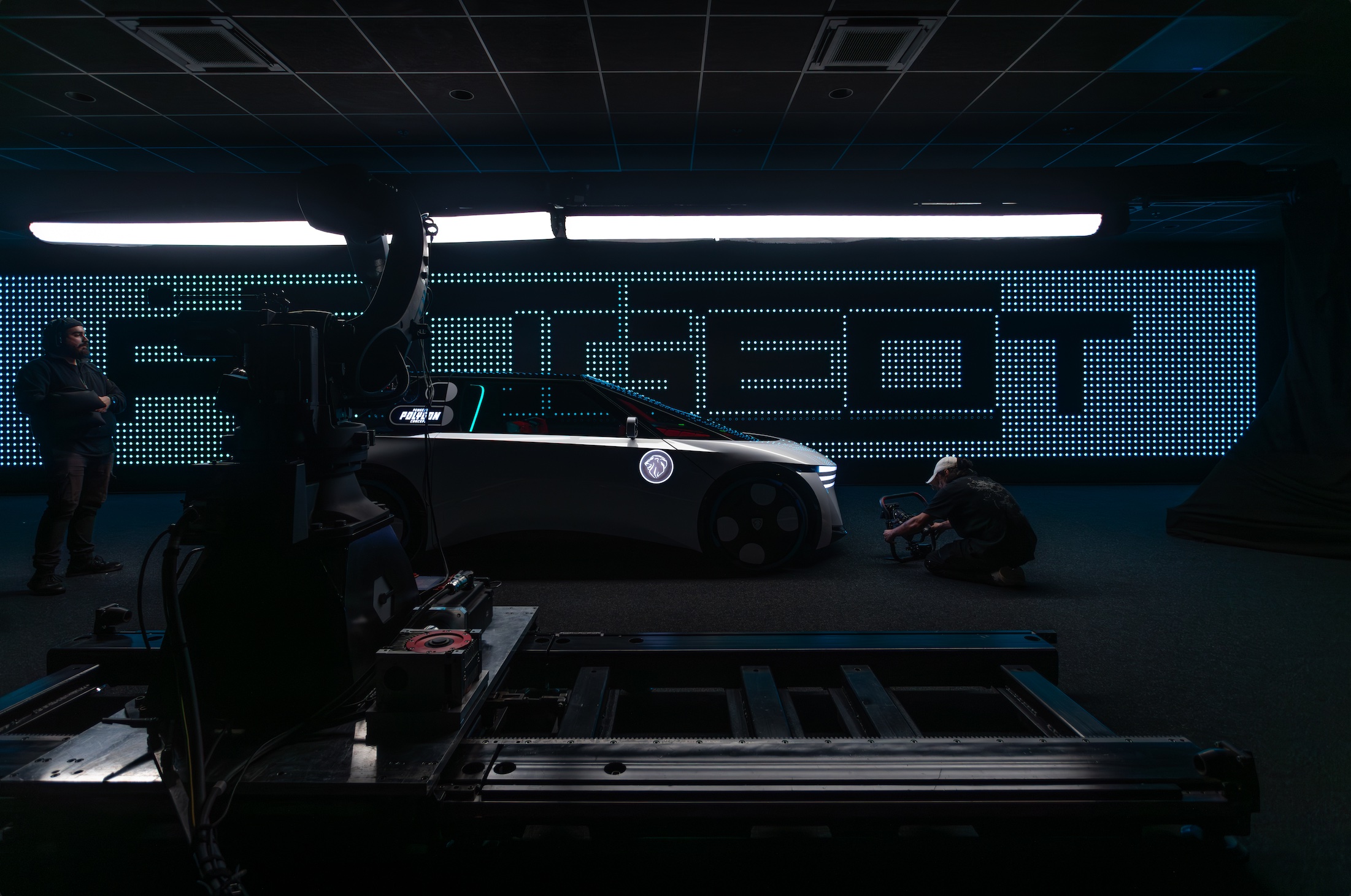 Making-of Peugeot Polygon, film reveal et shooting photo, visuel 1