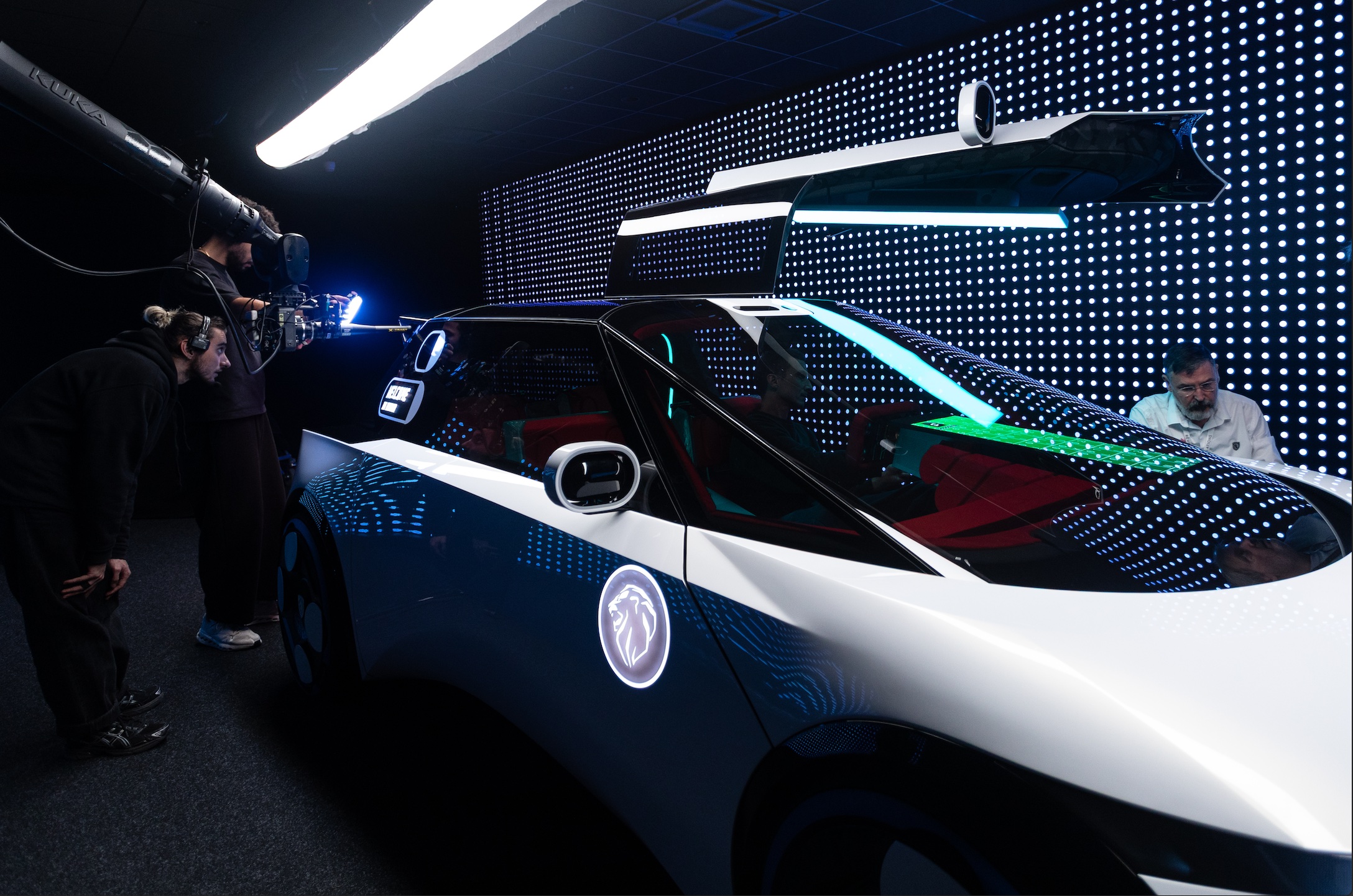Making-of Peugeot Polygon, film reveal et shooting photo, visuel 2