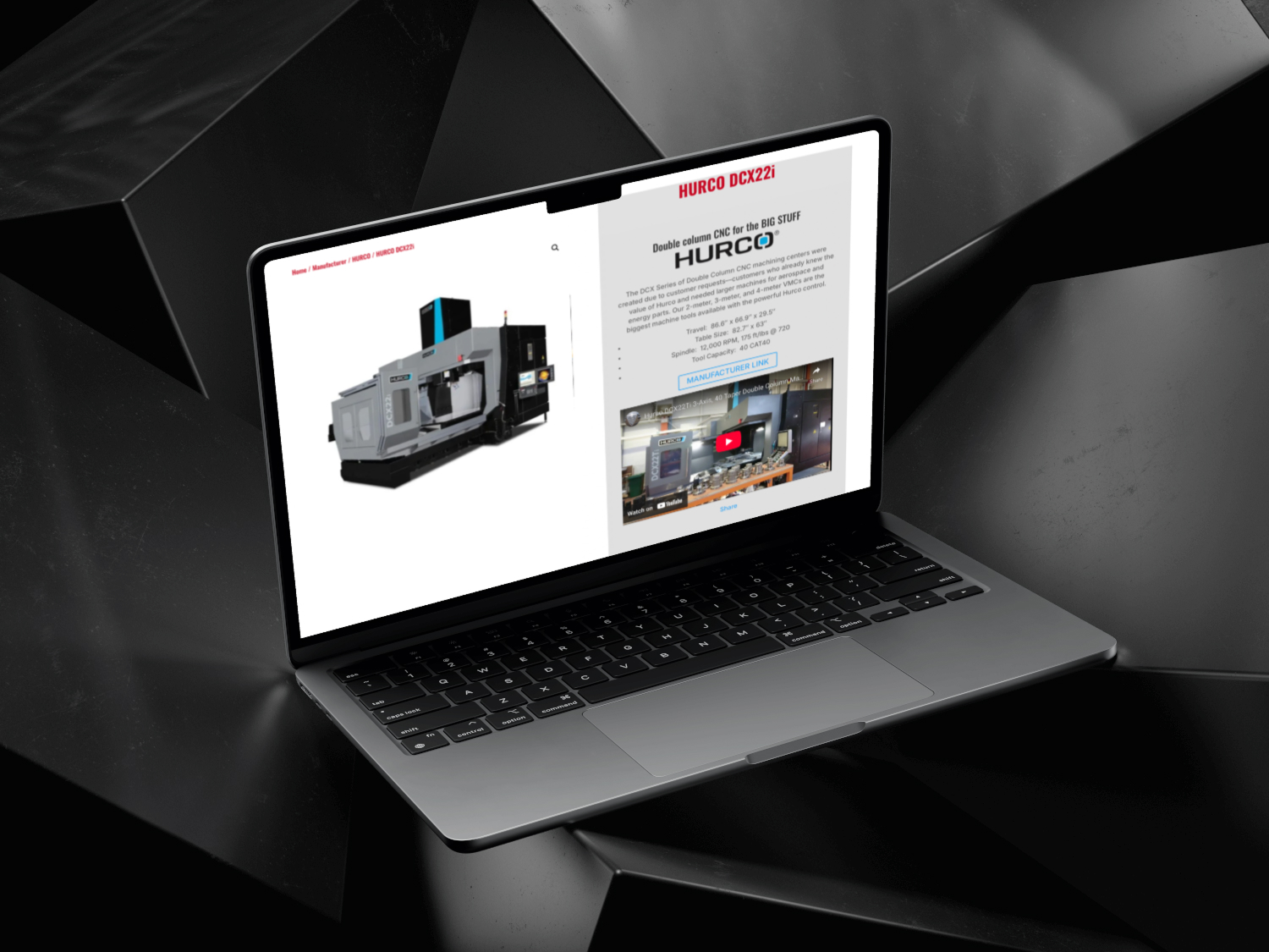 Stone Machinery product page