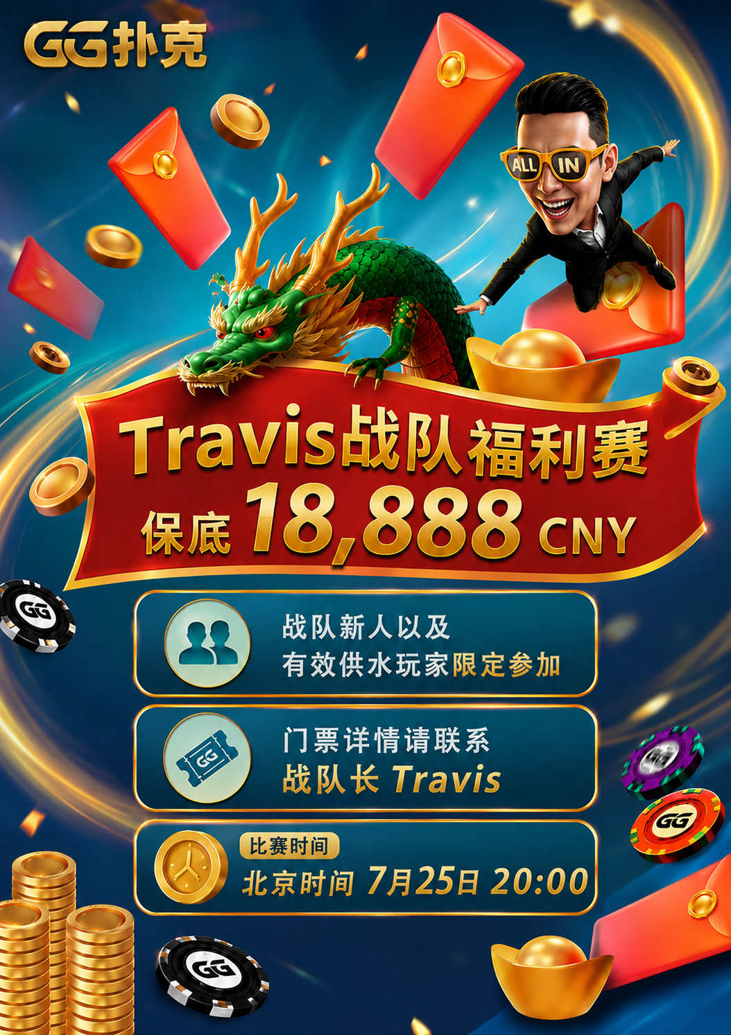 Travis战队福利赛