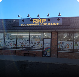 Rockland Hardware and Paint store building in Pomona NY