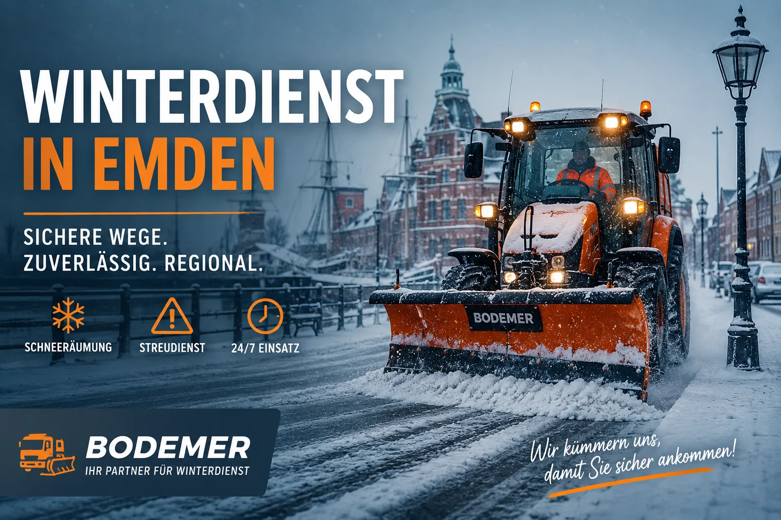 Winterdienst in Emden – Räum- und Streudienst