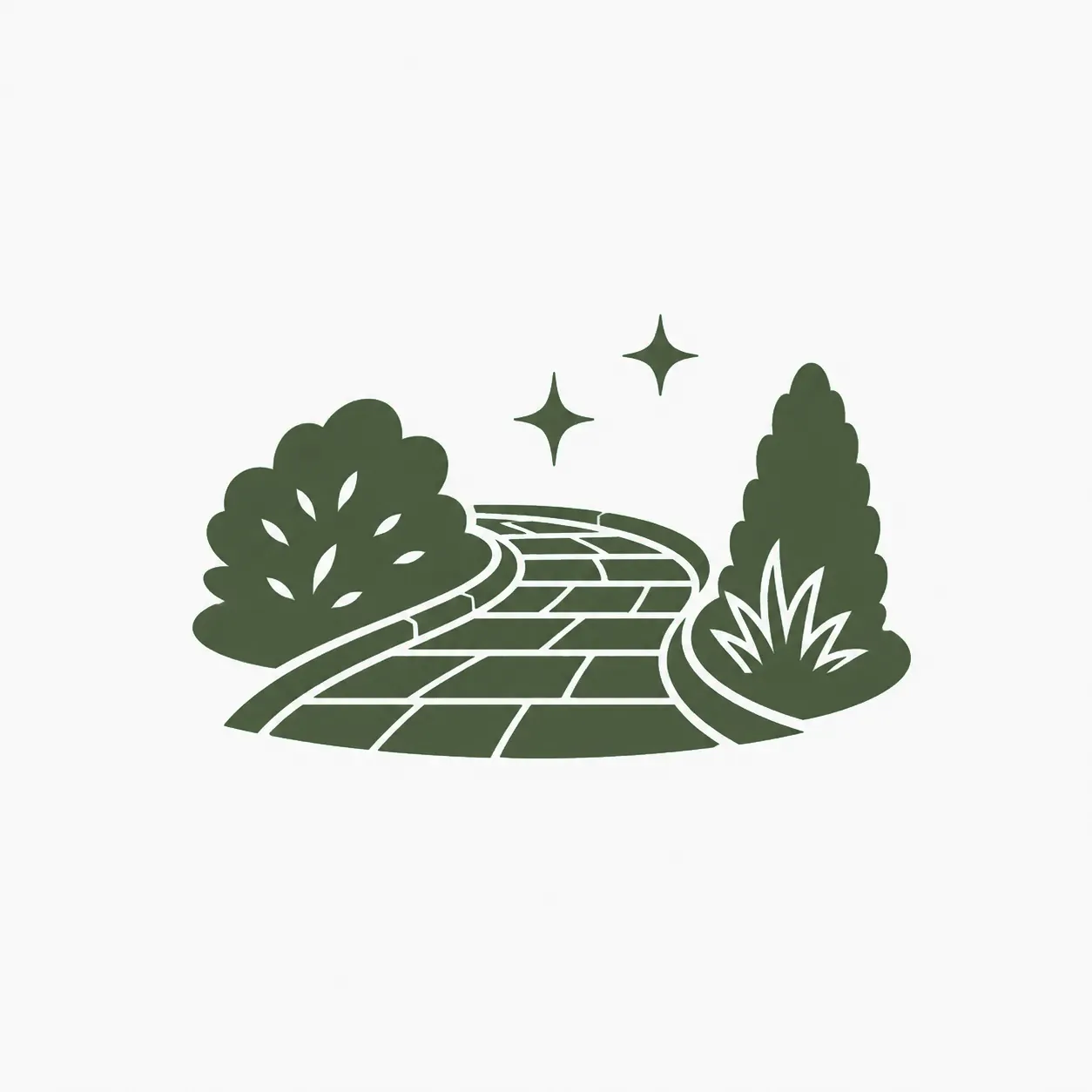 Icon: gepflegte Zuwegung