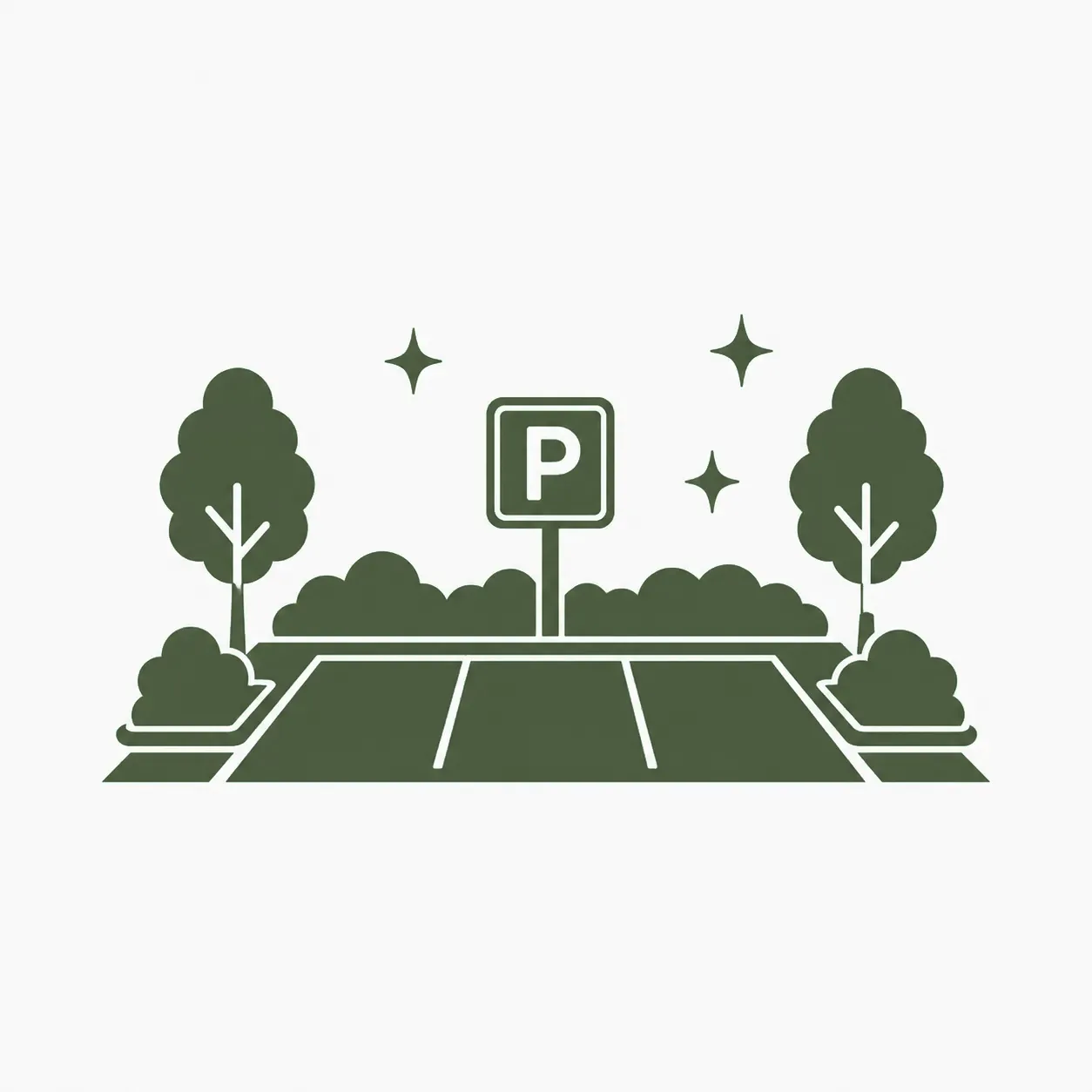 Icon: Parkplatzanlage