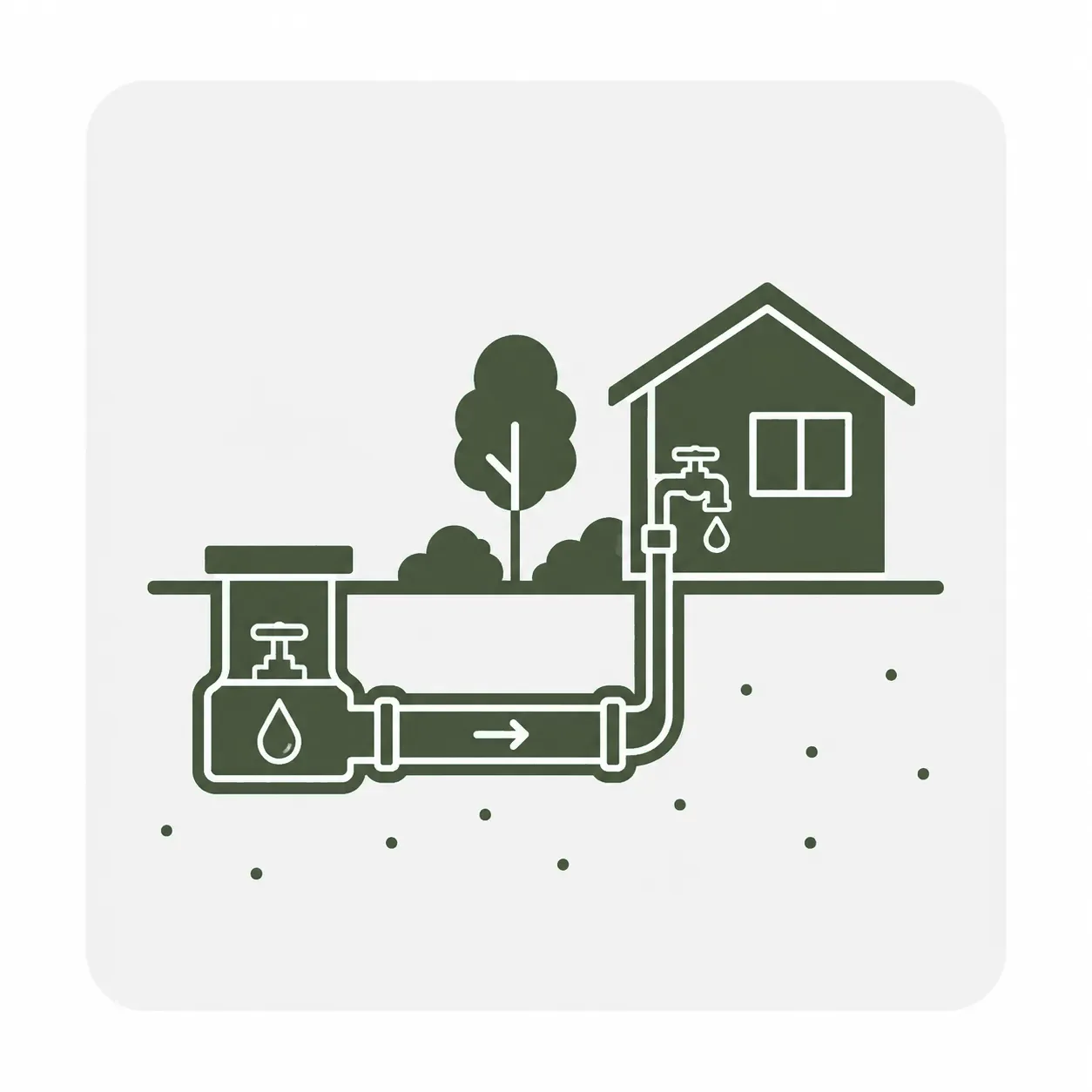 Icon: Wasserleitung