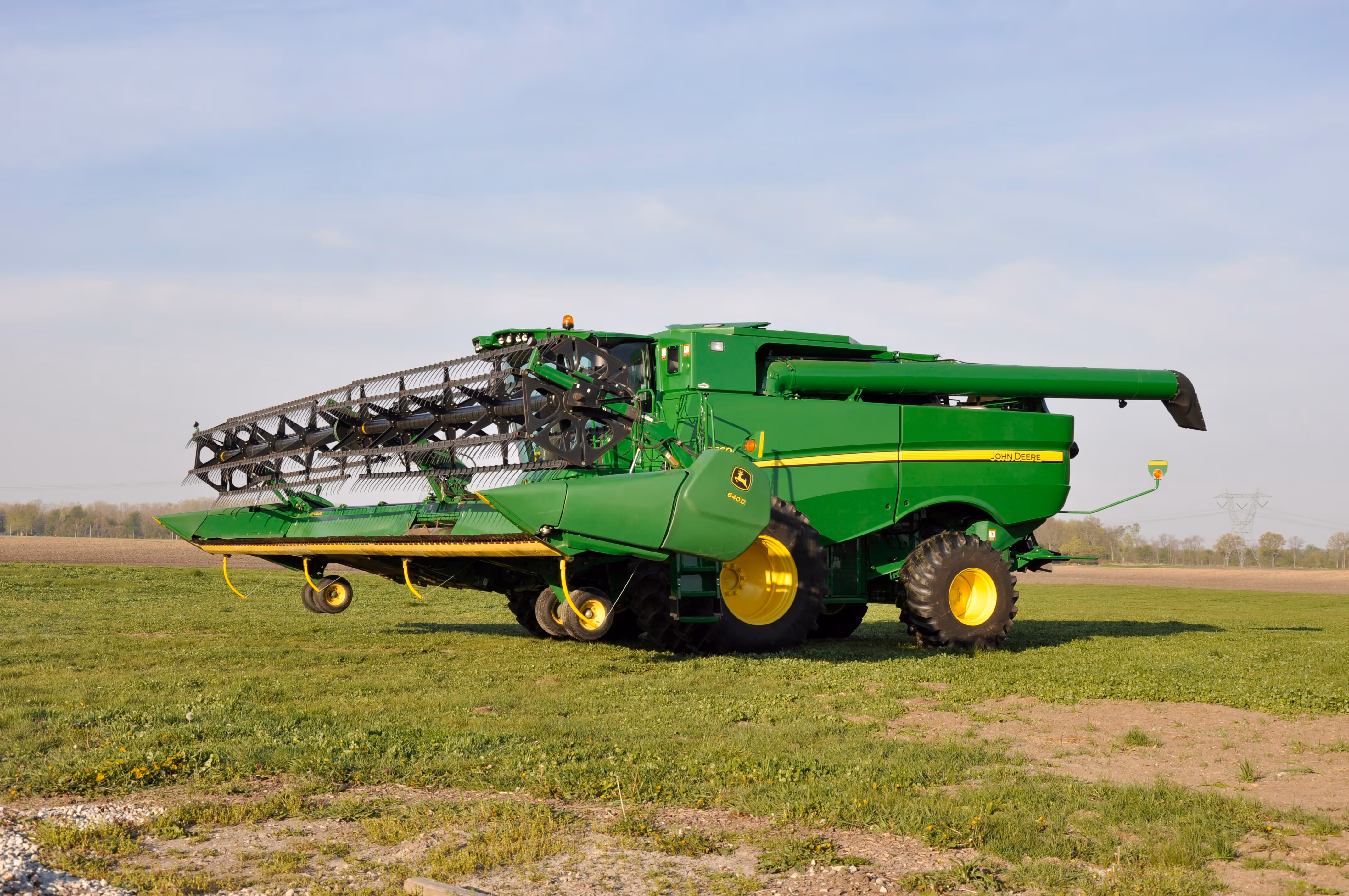Combine Header Height Control - Grain