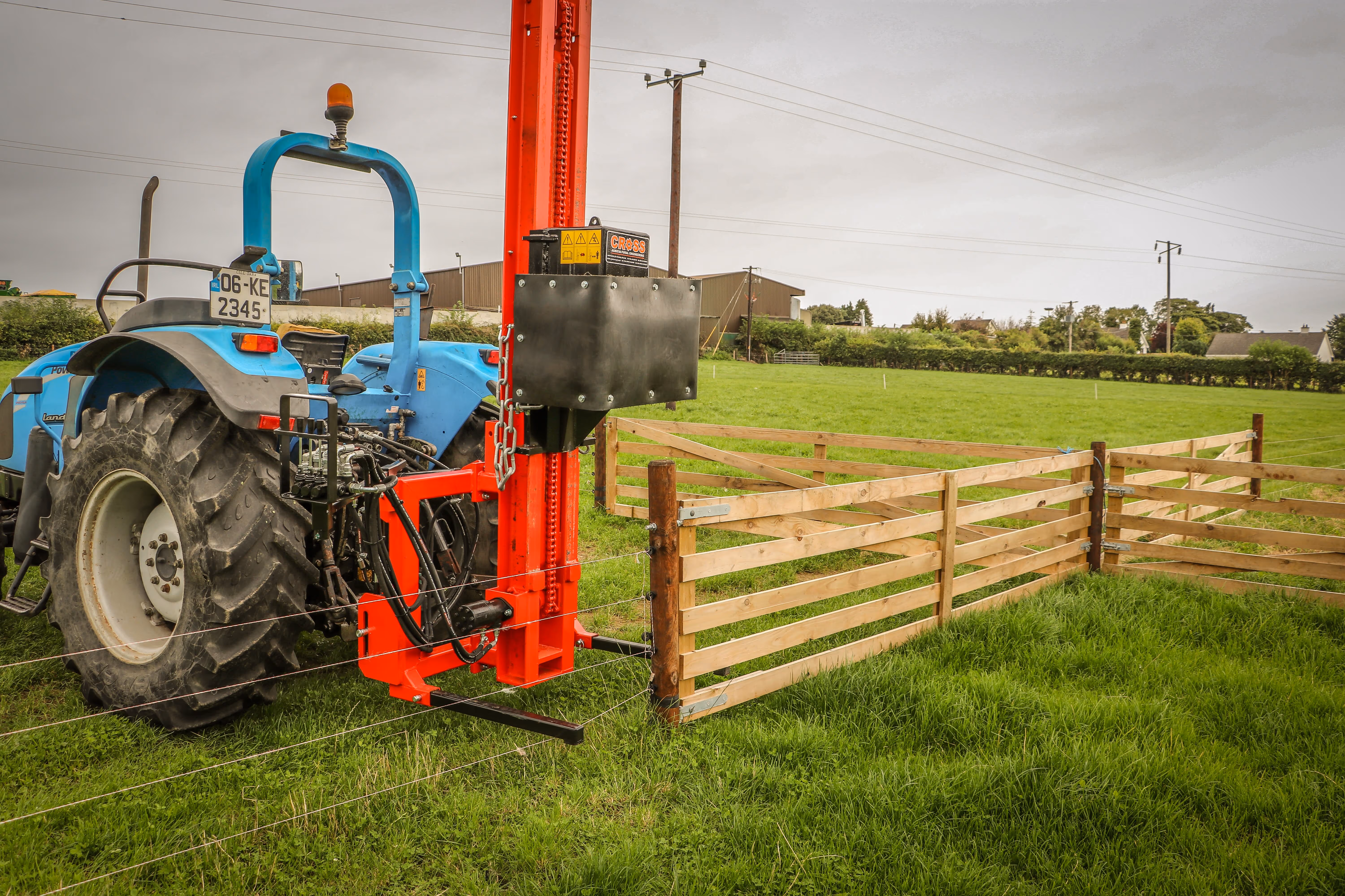 Cross Engineering Fence Post Driver