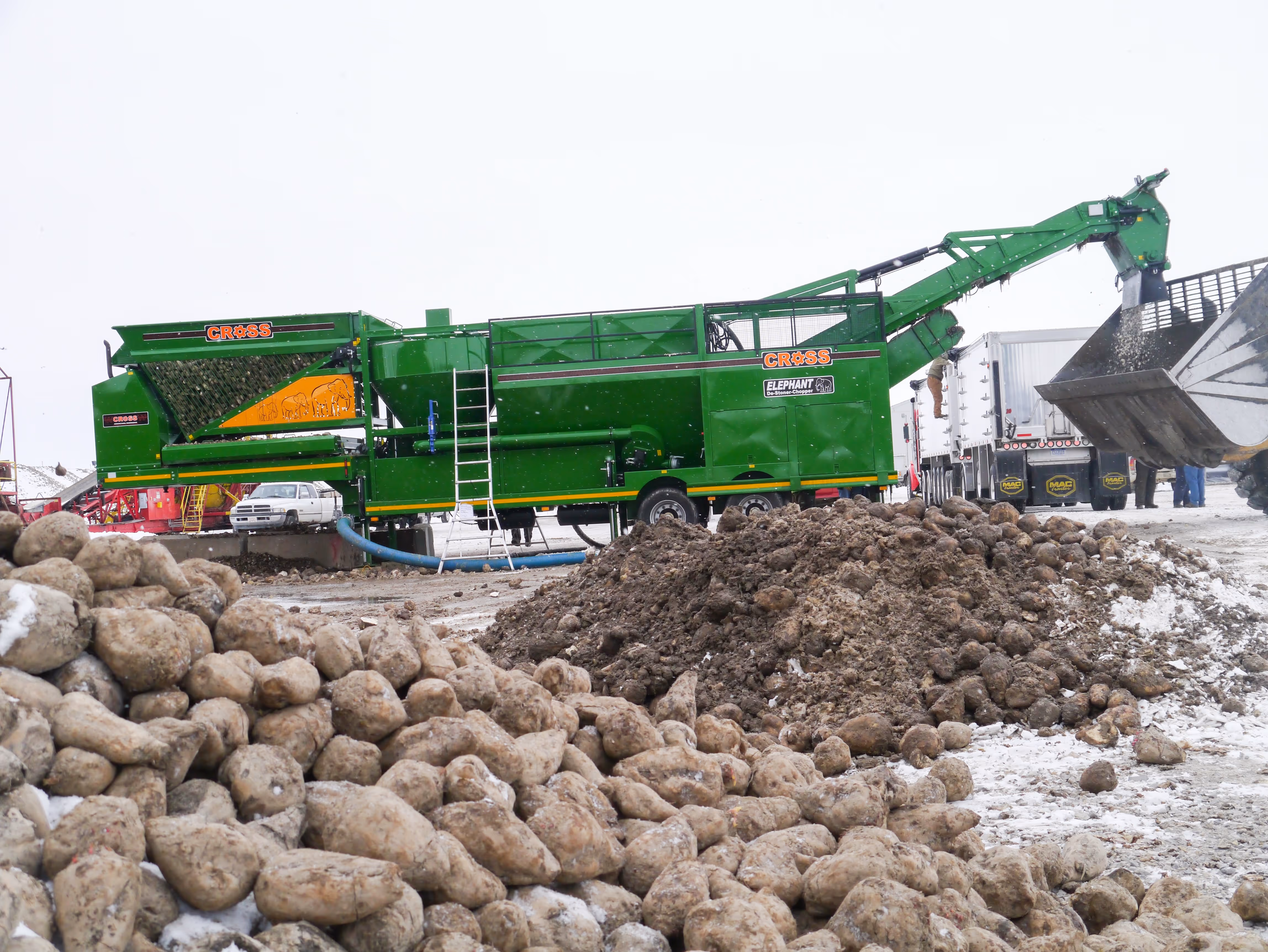 Cross Engineering Beet De-stoners Washers Choppers