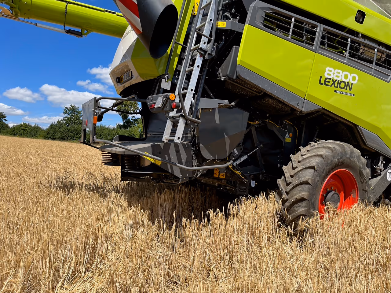 Redekop Seed Control Unit SCU on Claas Combine