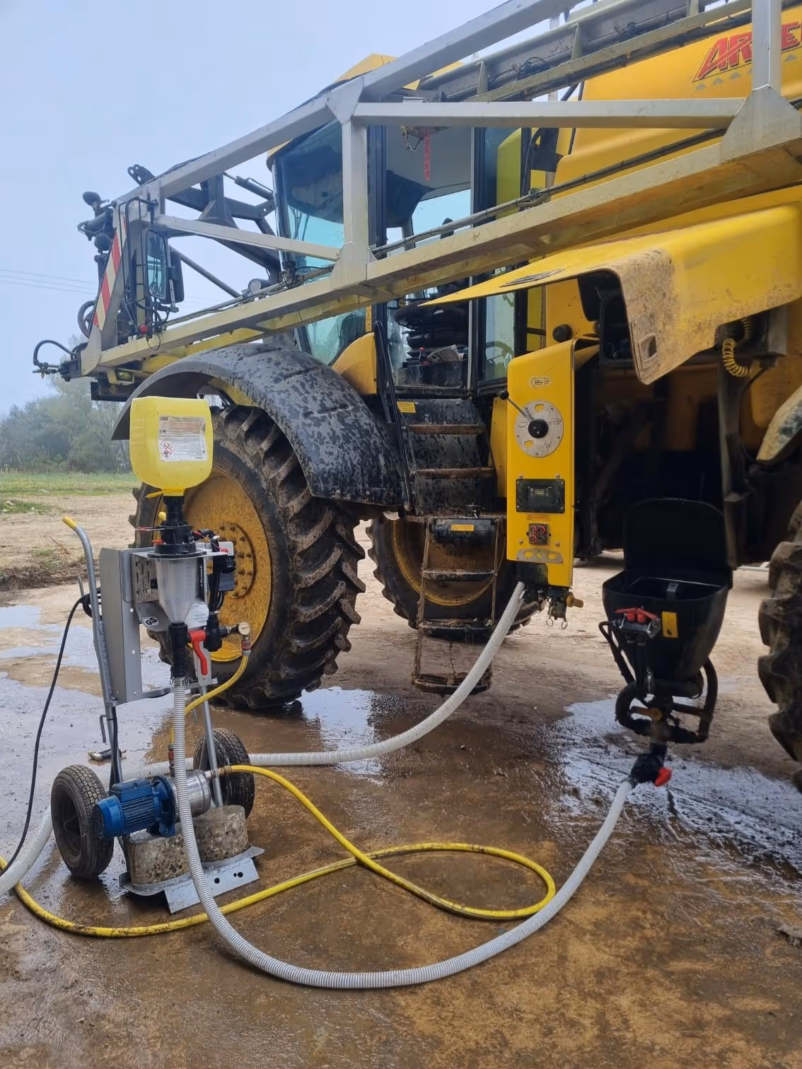 Agrotop Easyflow chemical transfer system