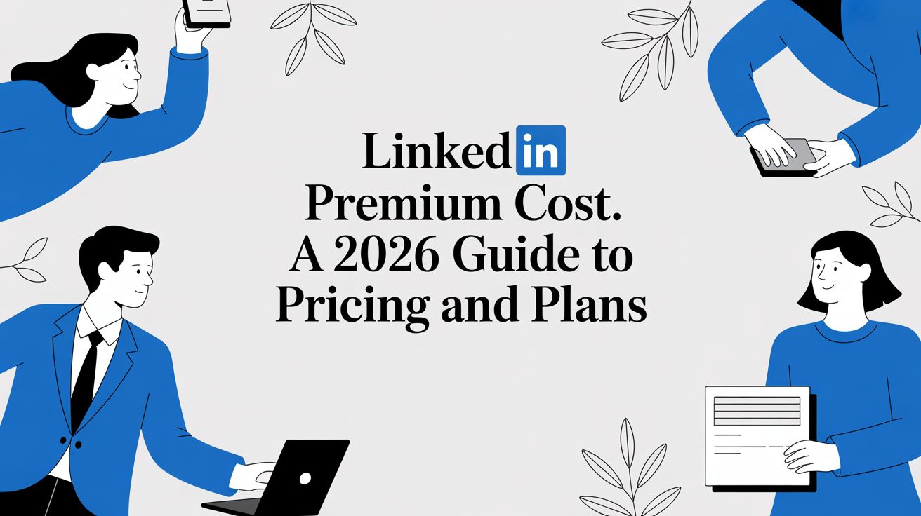 LinkedIn Premium Cost A 2026 Guide to Pricing and Plans