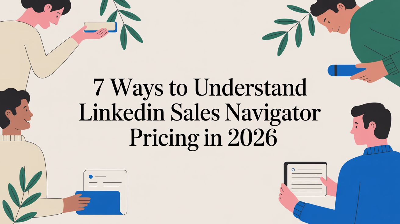 7 Ways to Understand LinkedIn Sales Navigator Pricing in 2026