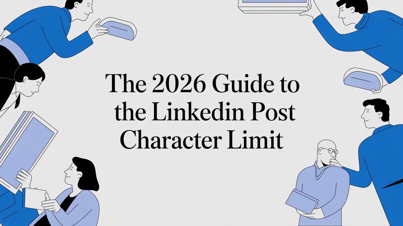 The 2026 Guide to the LinkedIn Post Character Limit