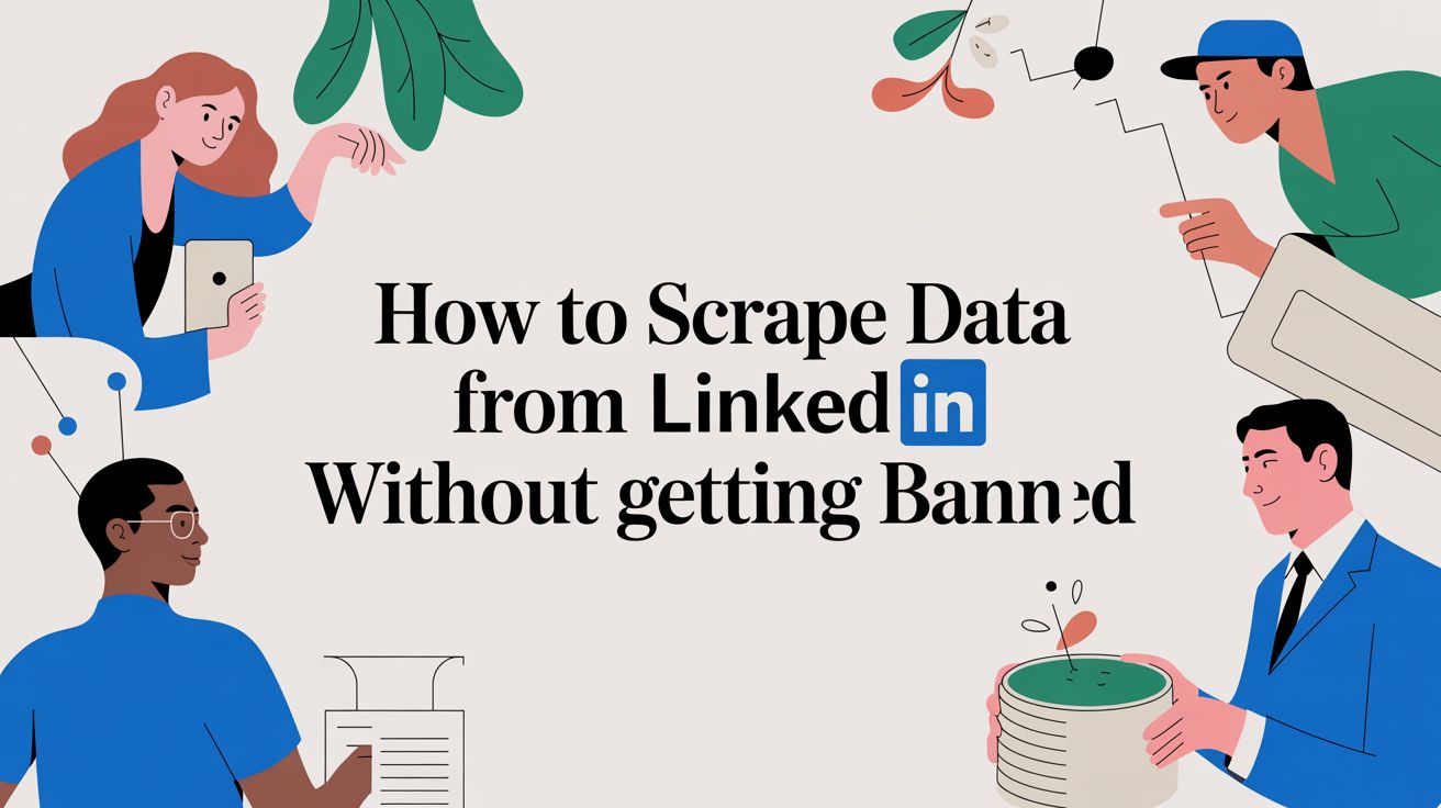 How to Scrape Data from LinkedIn Without Getting Banned