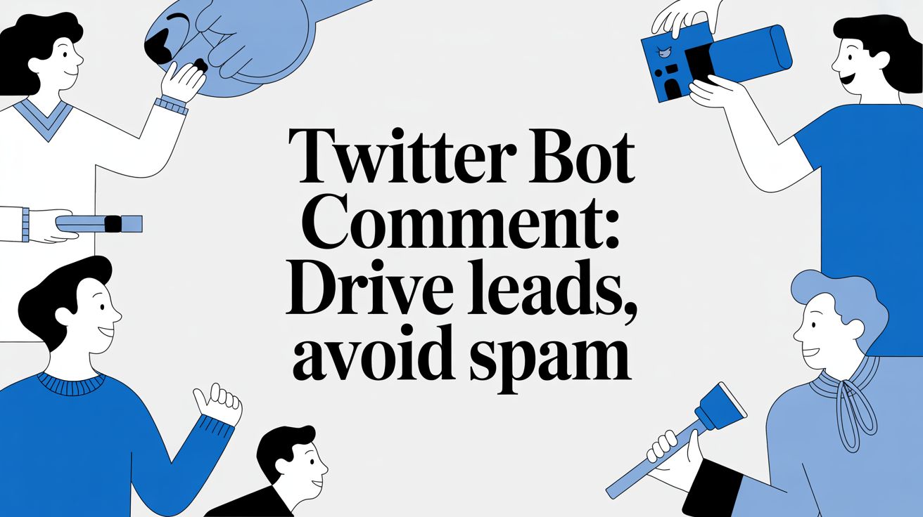 Twitter Bot Comment: Drive Leads, Avoid Spam