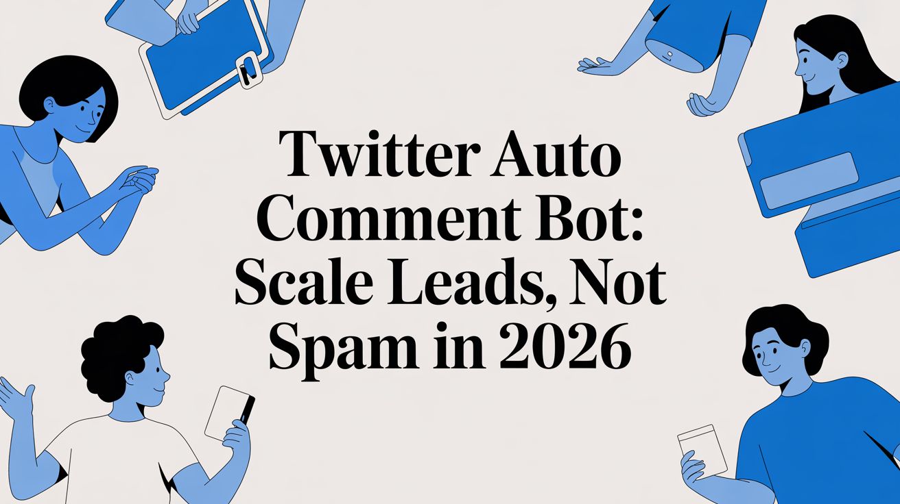 Twitter Auto Comment Bot: Scale Leads, Not Spam in 2026