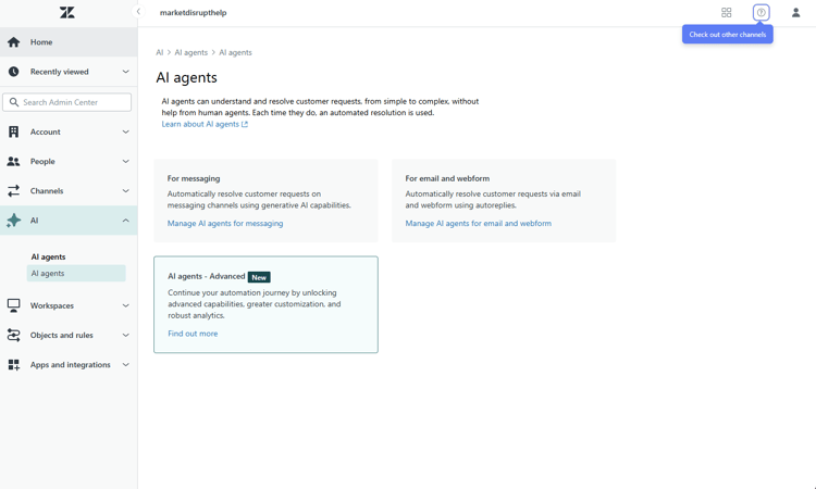 Market Disrupt Zendesk Blog AI Agents