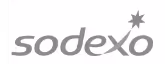 Sodexo logo with stylized gray text and a star above the letter 'x'.