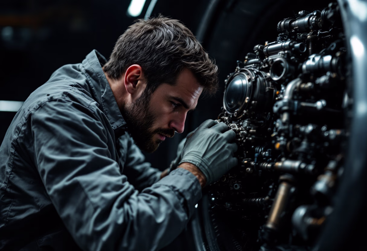 image of aircraft services in action