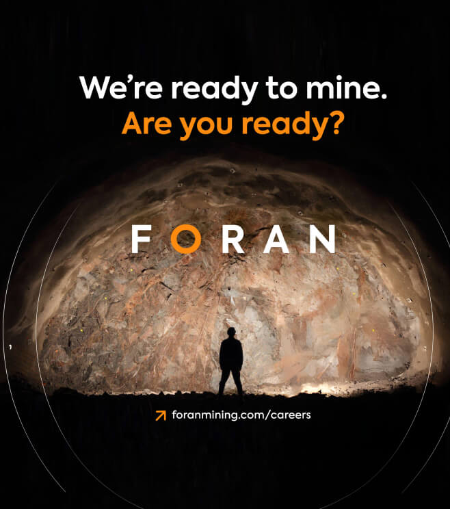 FORAN mining advertisement