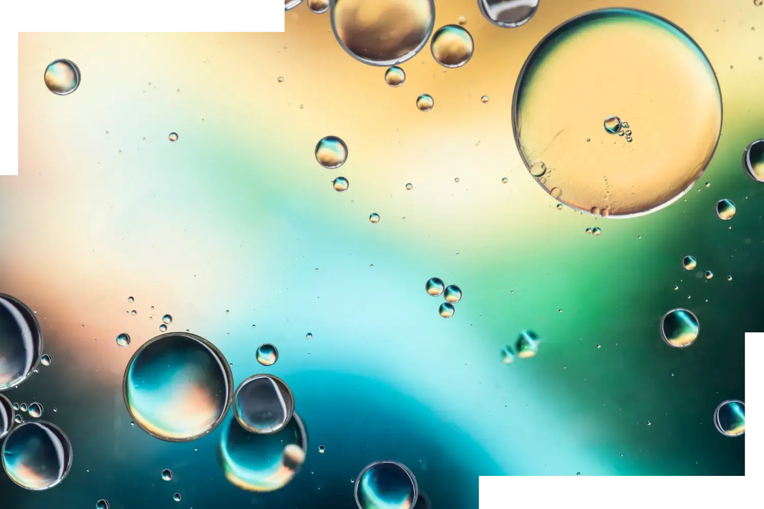 fuel oil close-up view showing bubbles