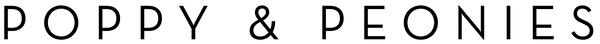 Poppy Peonies logo