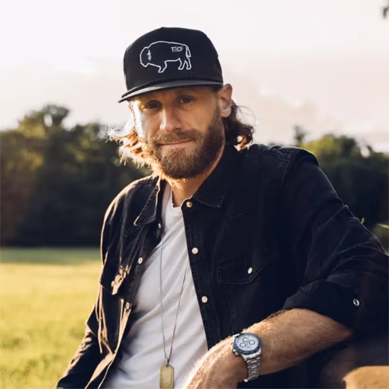 Chase Rice, Artist with MCF Fund.