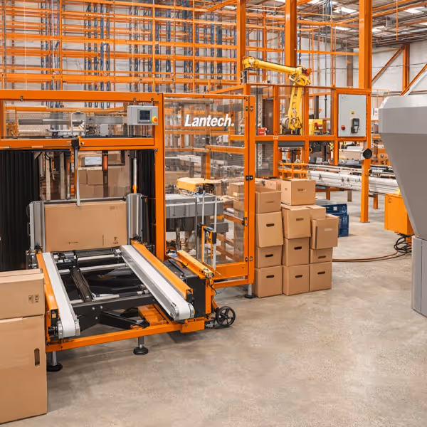 Image of a packaging factory