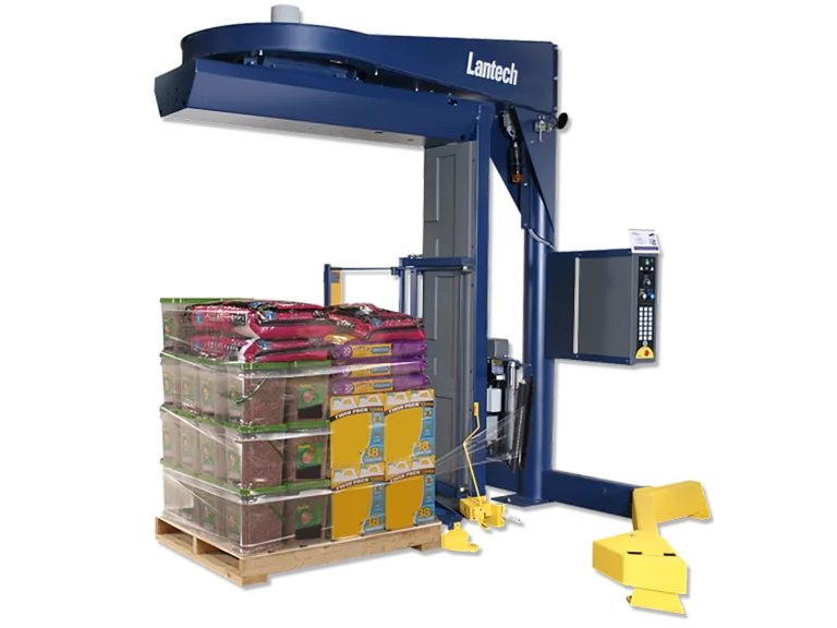 Lantech S300XT rotary arm stretch wrapper