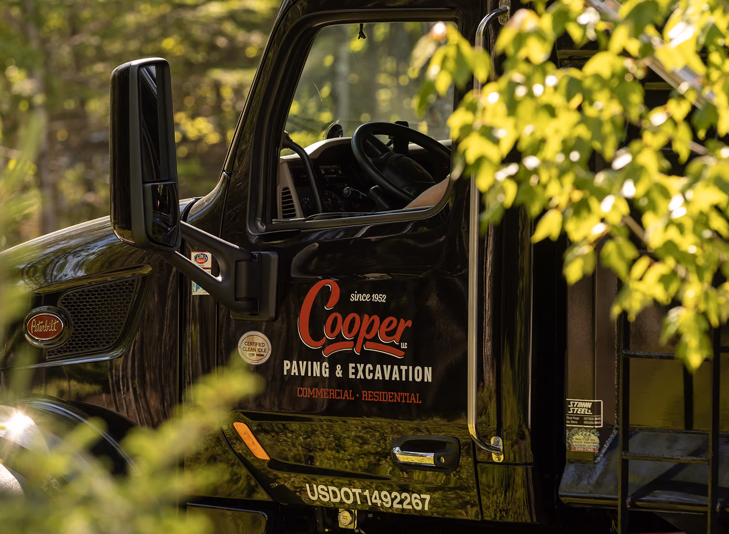 Cooper Paving Truck