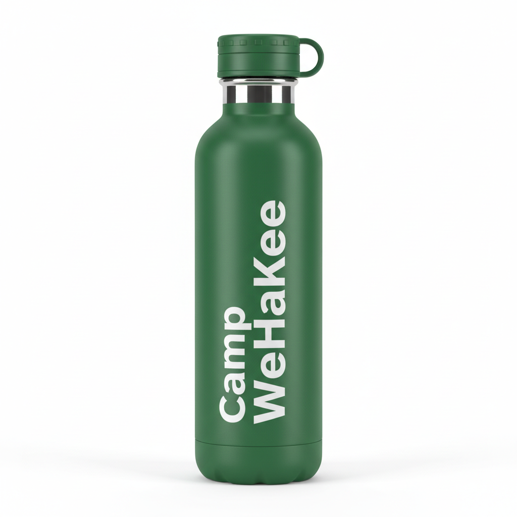 Camp WeHaKee Water Bottle - Side View
