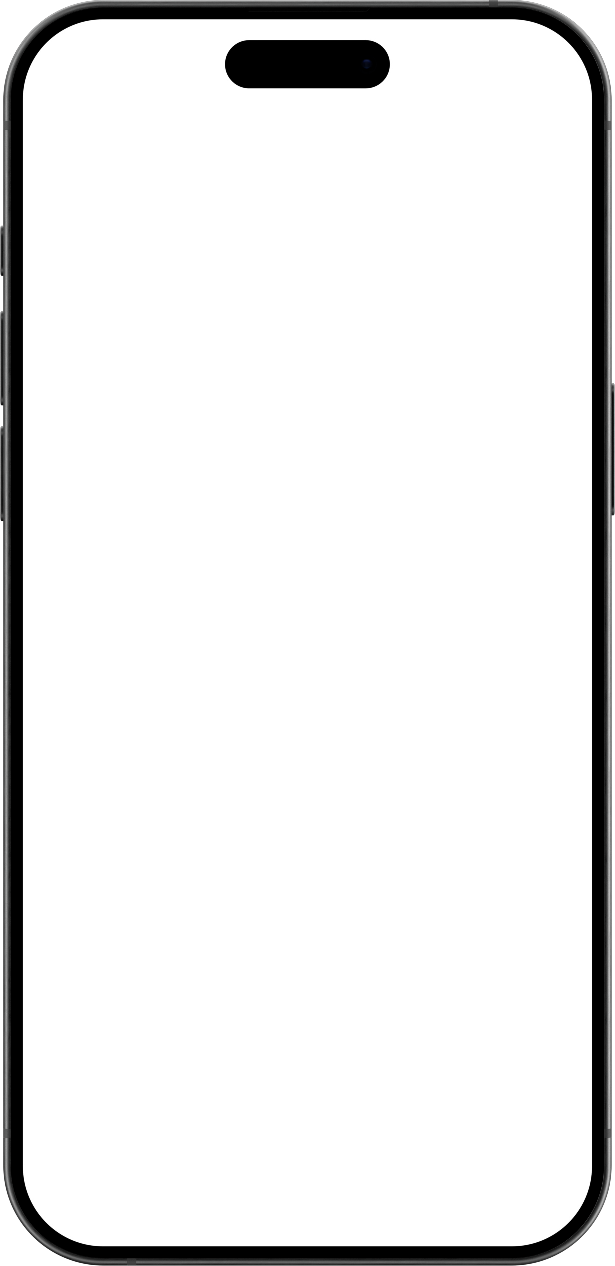 Mobile app interface mockup displayed on smartphone frame