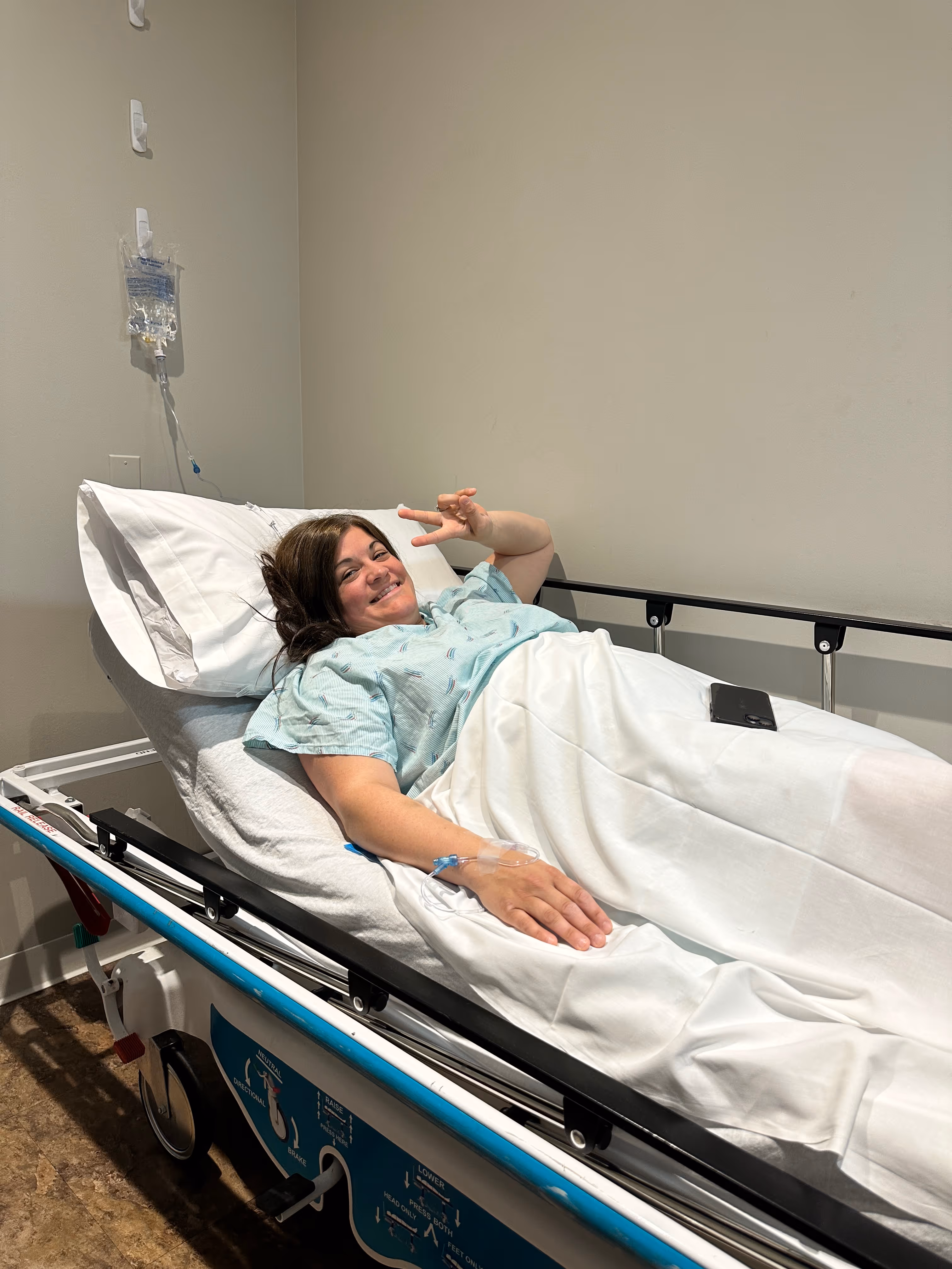 myStoria Ambassador, Clare in hospital