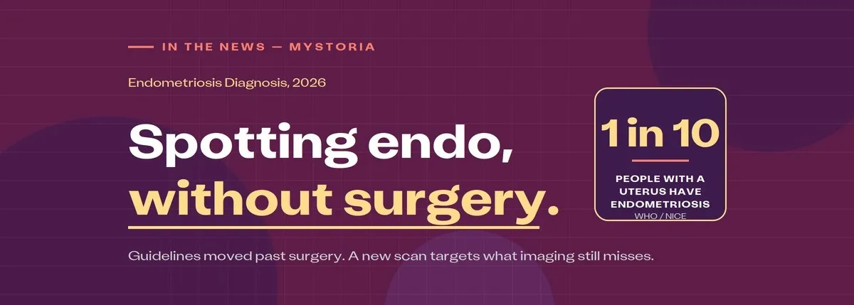 Spotting endo, without surgery. Guidelines moved past surgery. A new scan targets what imaging still misses.