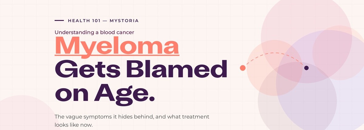 Myeloma gets blamed on age