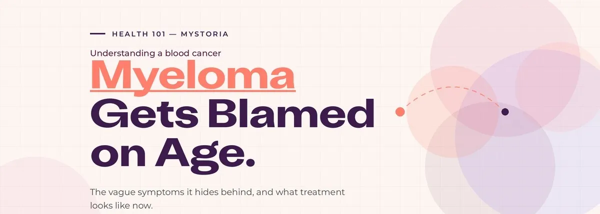 Myeloma gets blamed on age