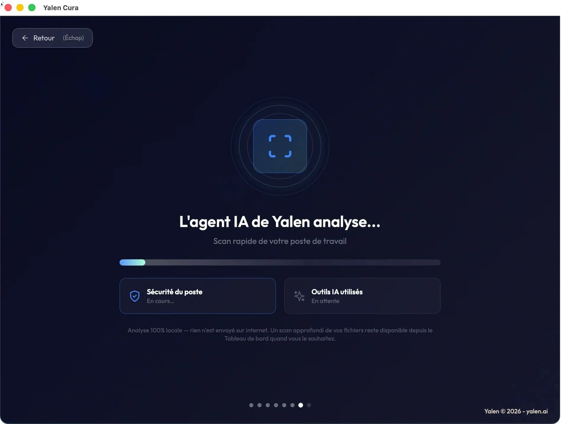 Yalen Cura : analyse rapide du poste en cours