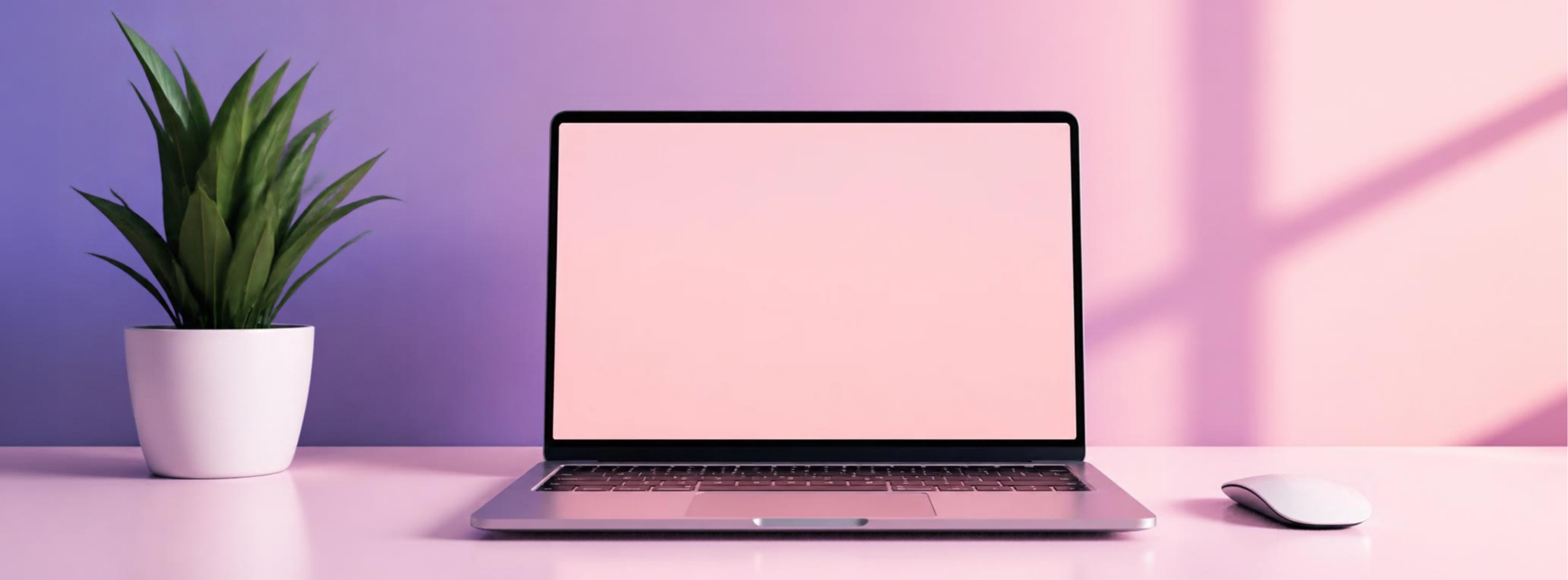 Ordinateur portable sur un bureau