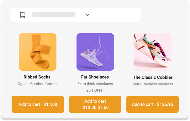 Shopify upsells