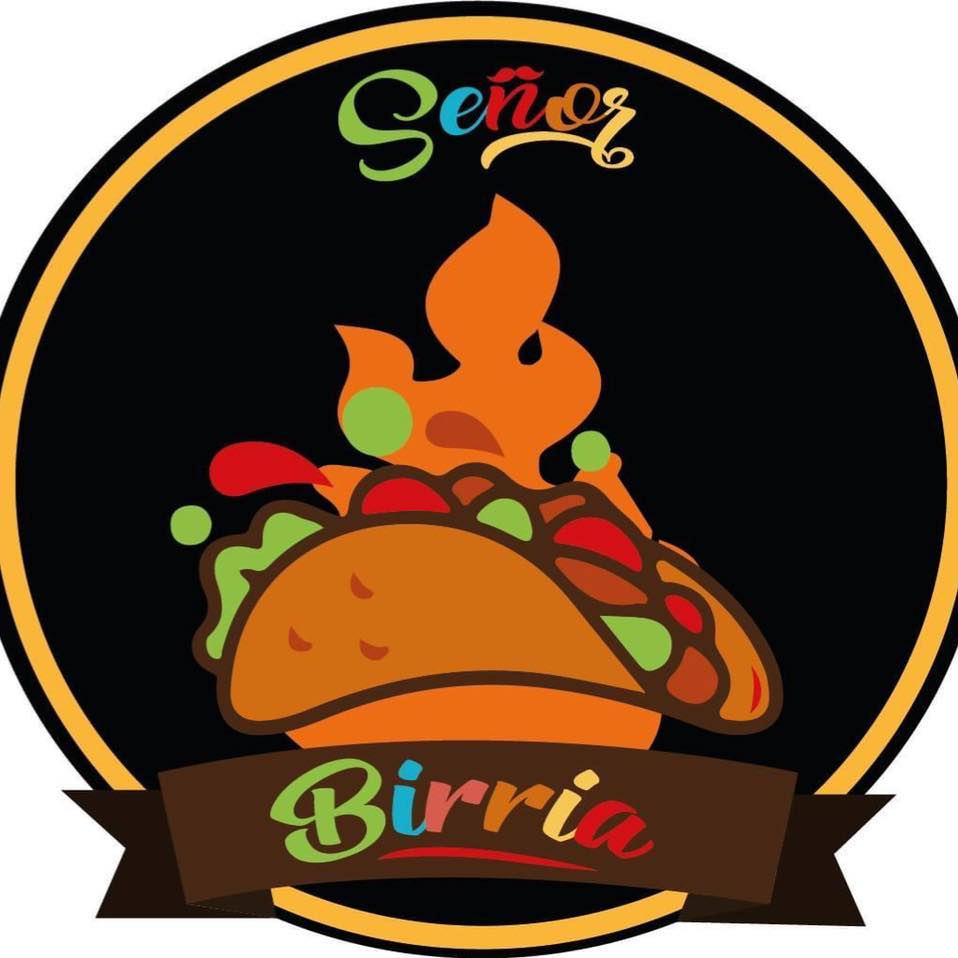 Logo for Señor Birria, clicking will Go to their social media page