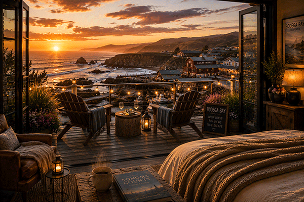 Bodega Bay hotels and rental properties on the Sonoma Coast