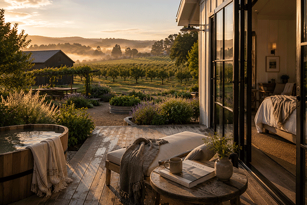 Sebastopol hotels and rental properties in west Sonoma County wine country